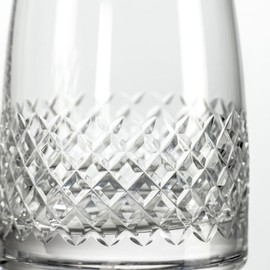 Rolf Glass Diamond Tequila Tasting Glass | 5oz Tequila Taster | Lead-Free, Diamond-Wheel Engraved | Designed and engraved in the USA | Etched Crystal Taster or Large Shot Glass | Set of 4