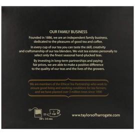 Taylors of Harrogate Earl Grey Tea, 100 Teabags, Pack of 1