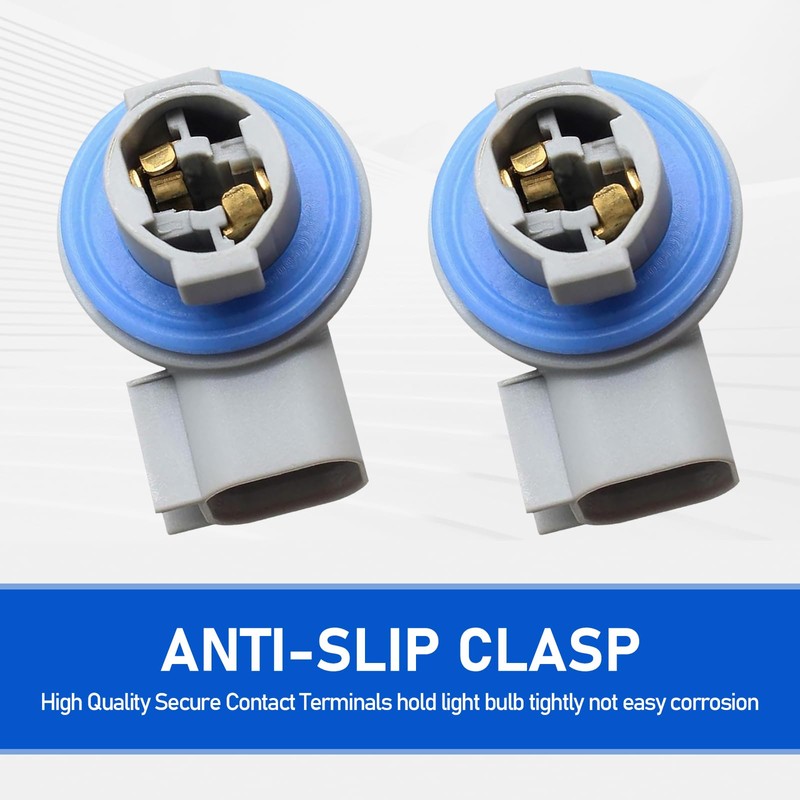 pinflaw 2 PCS Car Reverse Bulb Holder, Car Wiring Harness