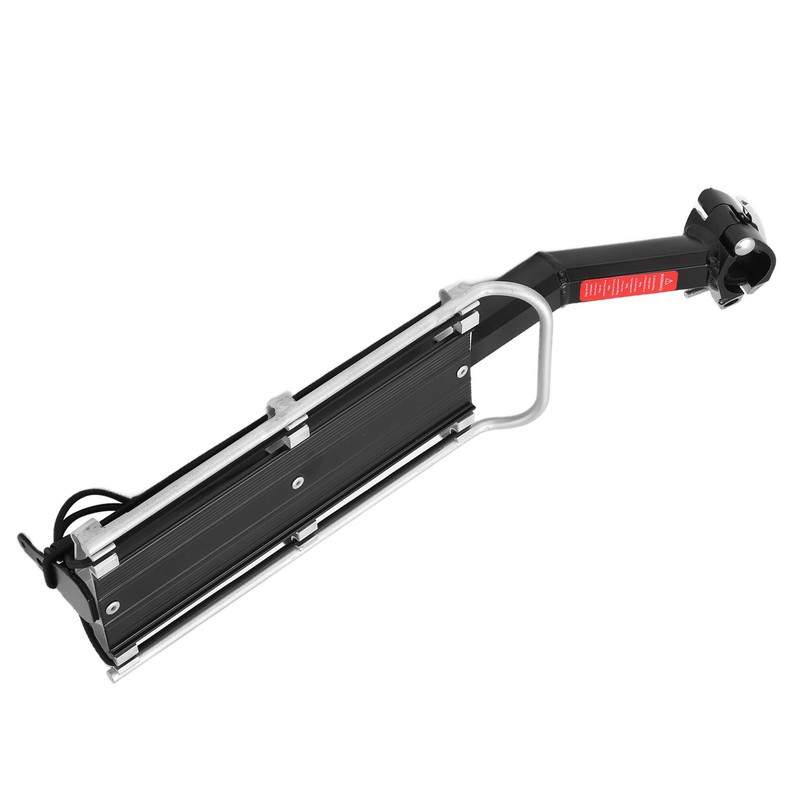 Bike Rear Rack Aluminum Alloy Detachable Manned Bicycle Cargo Rack