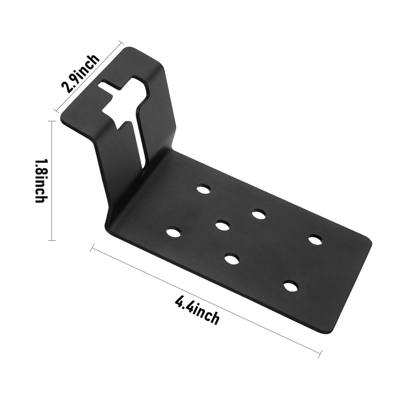 16 Pack T-Post Bracket 3" T Post Mount Bracket for