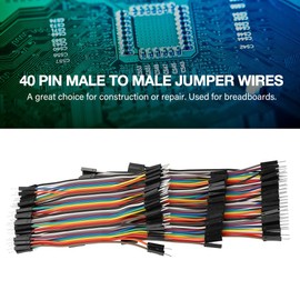 3pcs Multicolored Breadboard Jumper Wires 40pin M to F/40pin M to M/40pin