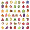 100PCS Fruit Expression Stickers & Vinyl Decals – Waterproof Set