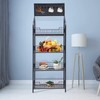 MUSESPANI 4-Tier Storage Shelves, Garage Shelving Units Multi Kitchen Storage
