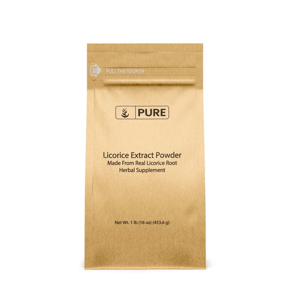 Pure Original Ingredients Licorice Extract (1lb) Non-GMO, Gluten-Free, Mulethi Powder