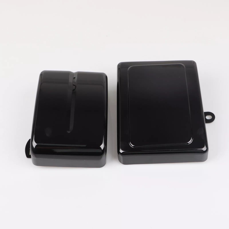 Unbranded Battery Side Covers For Harley Dyna Fat Bob 2006-17