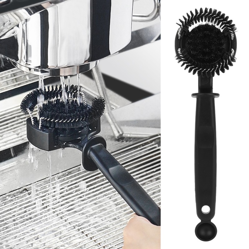 Coffee Machine Brewing Head Clean Brush Removable Coffee Maker Cleaning