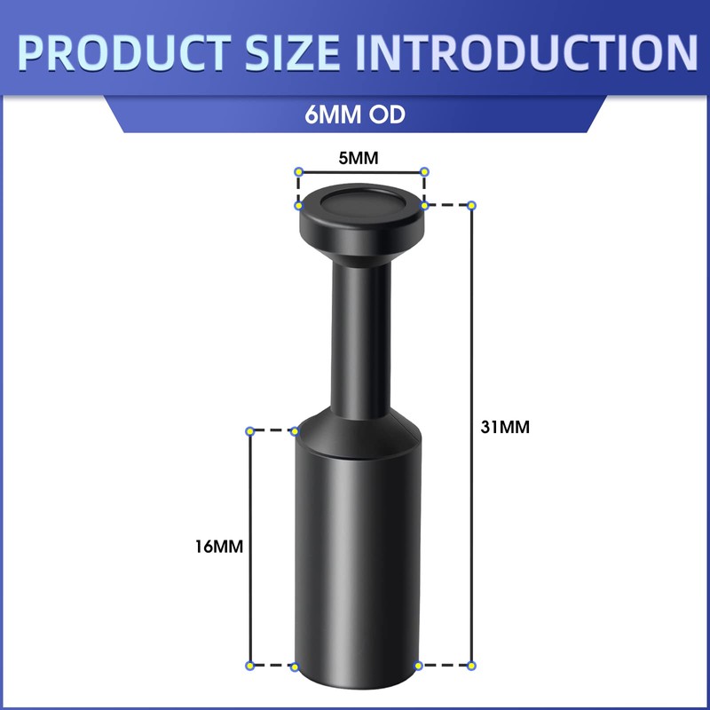 ERGAOBOY AD Push to Connect Plug Fittings, Pneumatic Air Plug