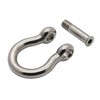Extreme Max 3006.8405.2 BoatTector Stainless Steel Bow Shackle with No-Snag