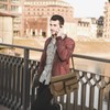 FANDARE Canvas Crossbody Bag Messenger Bag Satchel Shoulder Bag Working