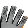 ROSTAING OPTIPRO/IT10 OPTIPRO Shock Absorbing Comfortable Palm Glove, Orange/Black/Grey, 10