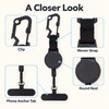 Retractable Phone Lanyard for Everyday Carry – Clip-On Tether with