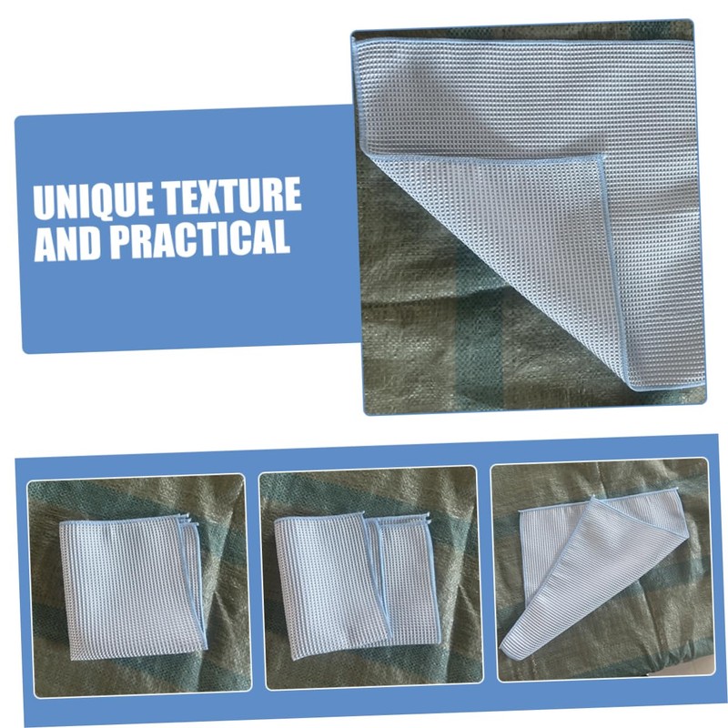 Gatuida 2pcs Microfiber Kitchen Cleaning Cloths Absorbent Waffle Weave Towels