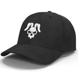 Dad Cap Fashion Classic Baseball Hat Adjustable Baseball Cap, Rabbit Skull, One Size