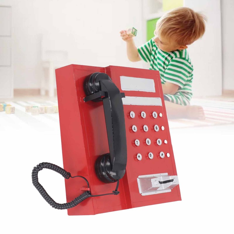 Retro Telephone Model Simulation Innovative Exquisite Old Fashioned Telephone Model
