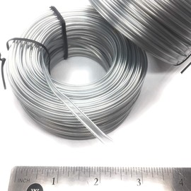 100FT(30m) Plastic Clear Double Wire Spool - for Nose Bridge Strips, Flat Plastic Strips Straps Adjustable Nose Clips Wire for Sewing Crafts
