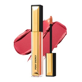 SWEET NIGHT Matte Lip Gloss - 6 Colors Glossy and High Coloring, Light Fit, Long Lasting and Dry Free (Half Lipped Peach)