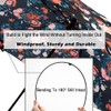 LANBRELLA Umbrella Compact Inverted Folding Umbrellas Auto Open Auto Close