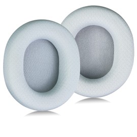 MOLGRIA Arctis 3/5/7/9/1/Pro Prime Replacement Grey Mesh Fabric Ear Pads Cushion for SteelSeries Arctis Headsets