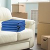 Moving Blanket - 80x73.5in Heavy-Duty Reusable Quilted Furniture Pad or