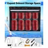 PLOZANO Closable Boat Storage Bag with Lid, Reflective Strong Adhesive