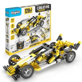 Engino- Inventor Stem Toys, 120 Motorized Models, Educational Toys for Kids 7+, Engineering Kit, Stem Building Toys, Gift for Boys & Girls