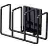 Yamazaki 3283 Magnetic Sponge Holder, 3 Tiers, Black, Approx. 4.9