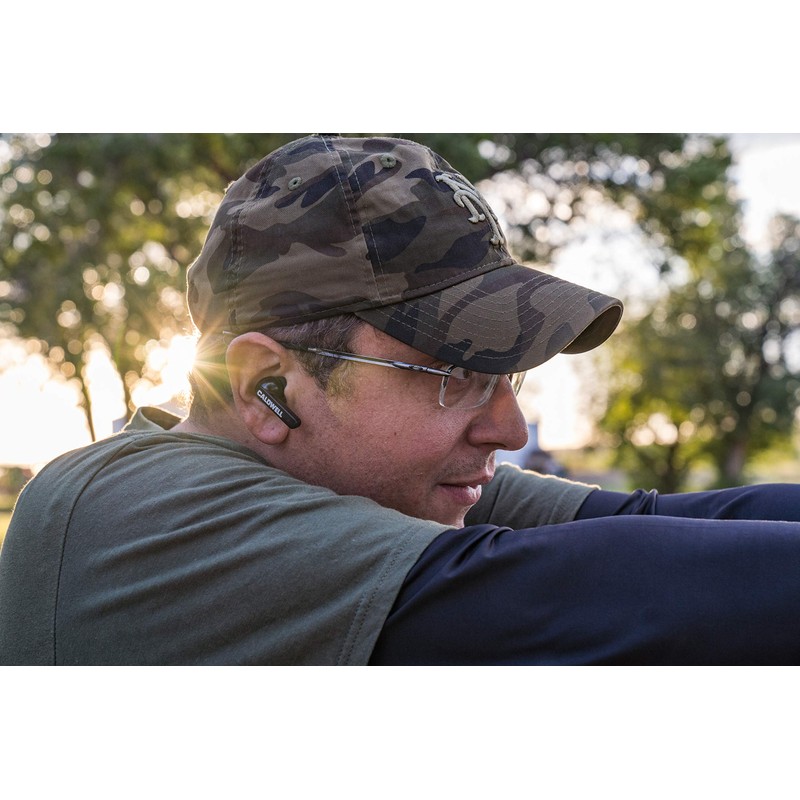 Caldwell E-Max Shadows Black 23 NRR - Electronic Hearing Protection