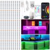 maylit 10 PCS Smart RGB Under Cabinet Lights Kit, Compatible