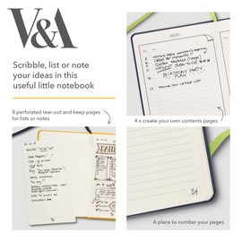 V&A Bookaroo (A5) Journal - Morris Tulip & Willow