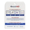 Carpal AID Clear Plastic Adhesive Hand-Based Carpal Tunnel Support for