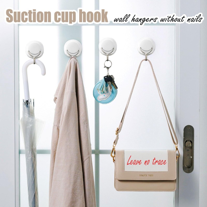 Suction Hooks Shower Kitchen Window Wall Sucker Suckers Cup Wreath