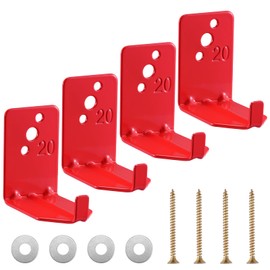 Canomo Fire Extinguisher Bracket, Wall Mount Brackets for Fire Extinguisher up to 20 lbs, Compatible with Refillable, Water, Dry Powder or CO2 Fire Extinguishers (12)