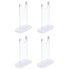 uxcell 4pcs Acrylic Light Saber Display Stand, 2.4 Inch Knife