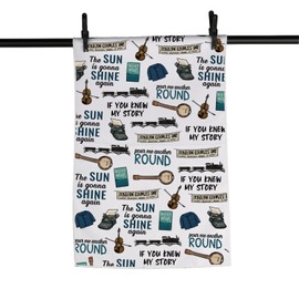 MNIGIU Musical Inspired Gift Theatre Fan Gift Musical Kitchen Towel (Another Round Towel)