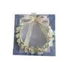 Corona D Flores Niña Princesa Tocado Tiara Xv Comunión Novia