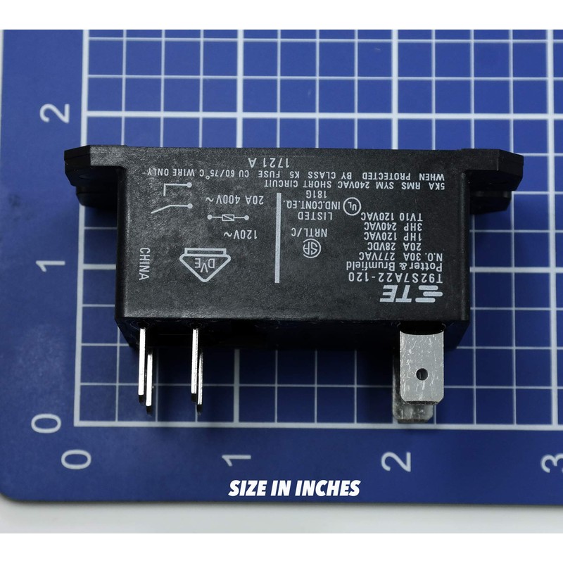 Potter & Brumfield T92S7A22-120 DPST 30A 115V Pool & Spa