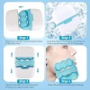 Rodillo Facial Frío Ice Roller Doble Cabezal Piel Mixta Día