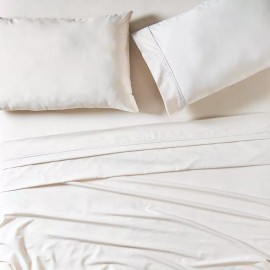Vianney Finas Sabanas King Size Modal Perla Algodón Y Bambú Vianney