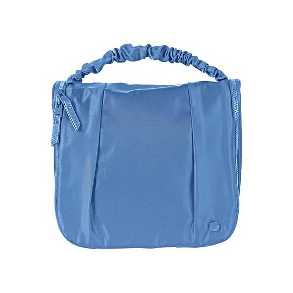 Samantha Brown To-Go Rouched Handle Cosmetic Case (Bravo Blue)
