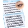 Natural Lash Clusters Wispy Eyelash Clusters 8-14mm Natural Bunny Cluster