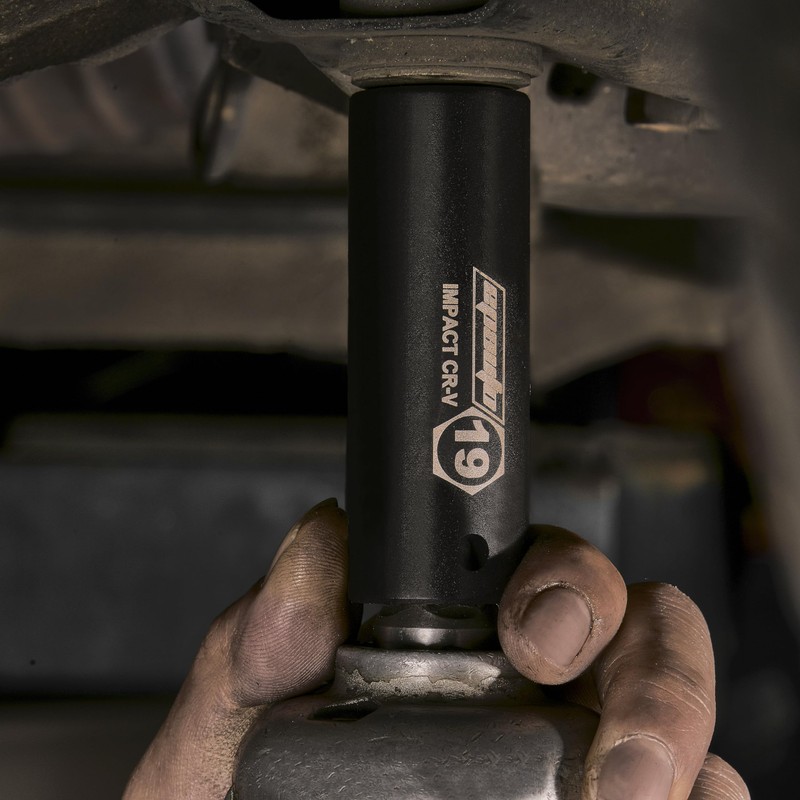 EPAuto 1/2-Inch Drive Metric (10-24 mm) Deep Impact Socket Set