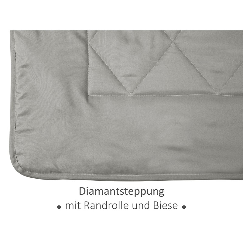 npluseins Lightweight Microfibre Duvet, Oeko-Tex Standard 100, Dimensions: approx. 135 x 200 cm,