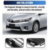 YUWUTF Front Bumper Grille Compatible with 2011-2013 Toyota Corolla Direct