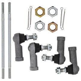 NICHE Tie Rod End Kit for Honda Fourtrax Foreman 500 Rubicon Rincon 680 650 53157-HP0-A01 53158-HP5-003 53521-HN2-000