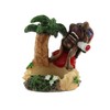 Budawi® Rasta Ashtray Rasta Man with Joint and Palm Trees
