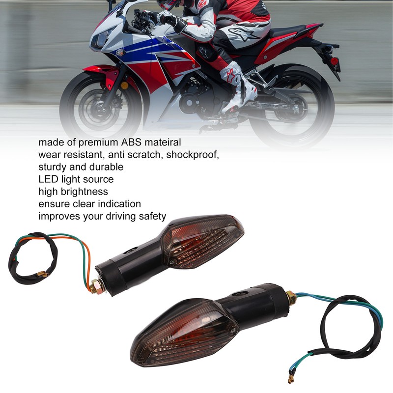 2pcs Motorcycle Turn Signal Light Indicator Blinker Replacement for CBR250