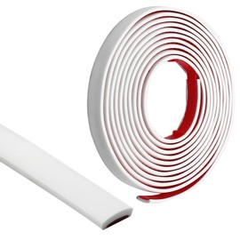 Murtenze 10 ft Peel and Stick Trim, Waterproof Molding Trim Self Adhesive Trim, Flexible Borders for Walls/Backsplash(White)