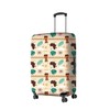 Harvish Impex Polyester Fabric Coastal Melody Design Print Without Suitcase