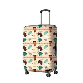 Harvish Impex Polyester Fabric Coastal Melody Design Print Without Suitcase - Coastal Melody (Medium)